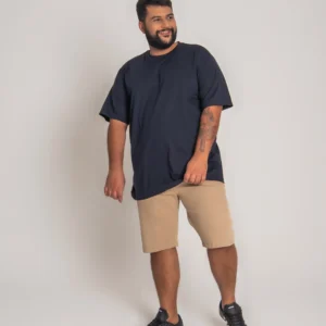 Camiseta Basic Pima Azul Marinho